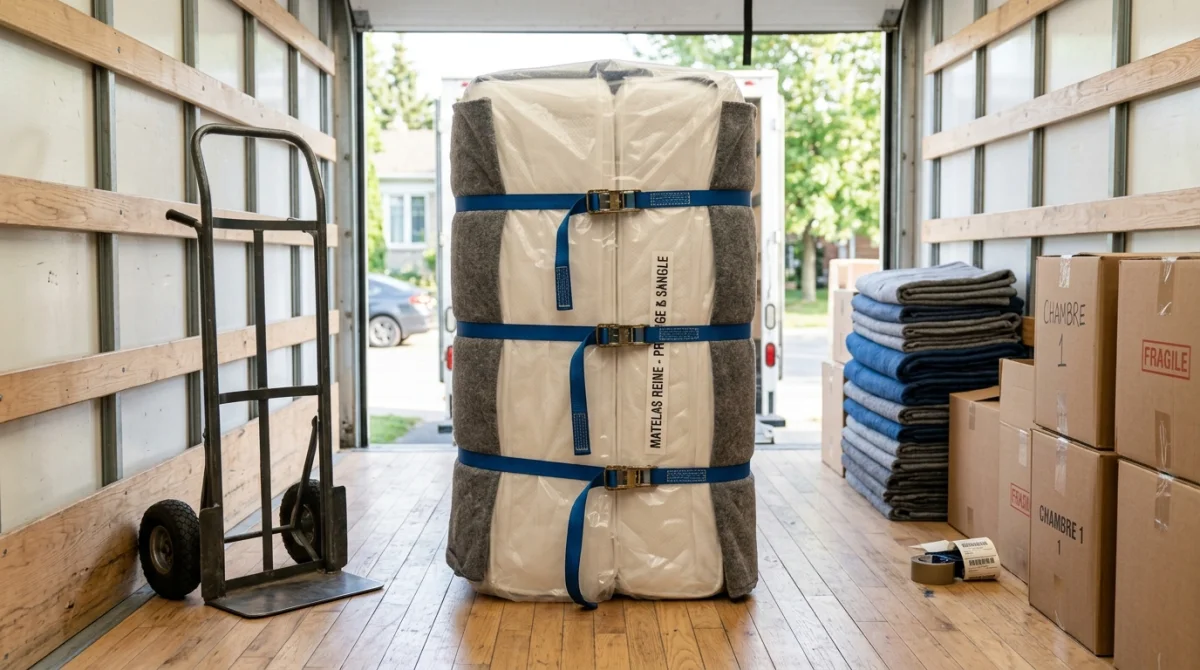 comment transporter un matelas