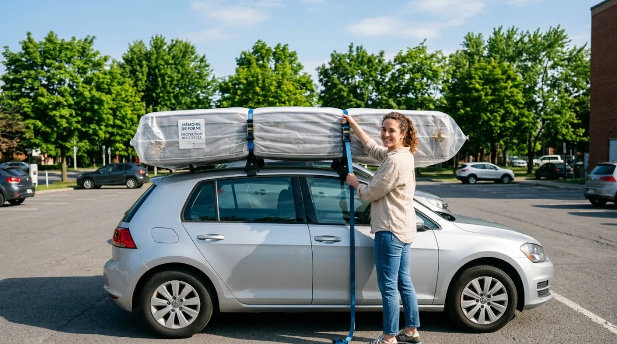 comment transporter un matelas