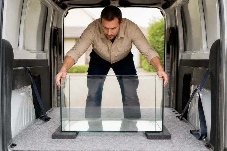 comment déménager un aquarium
