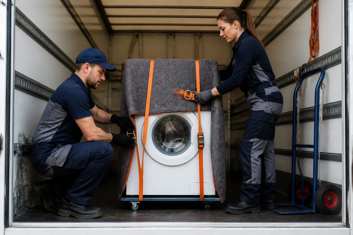 comment transporter un lave-linge