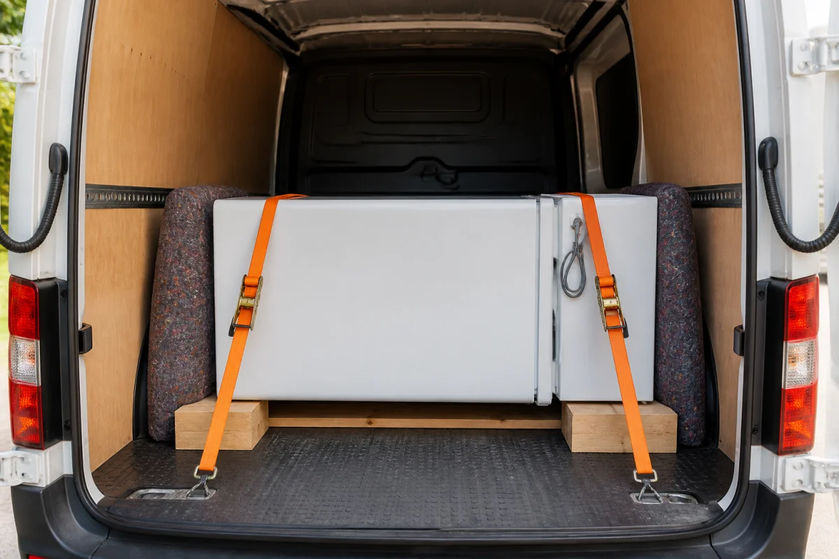 Peut-on transporter un frigo couché sans risque